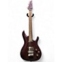 Used Ibanez JS2450-MCP Joe Satriani Signature Purple Solid Body Electric Guitar Purple