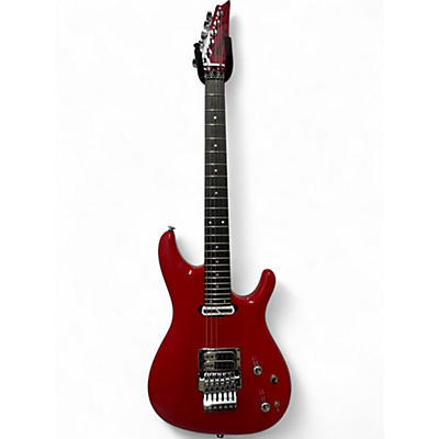 Used Ibanez JS2480 Metallic Red Solid Body Electric Guitar
