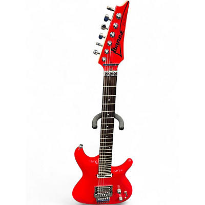 Used Ibanez JS2480MCR Hot Rod Red Solid Body Electric Guitar