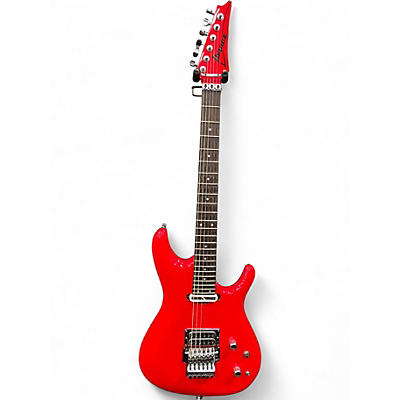 Used Ibanez JS2480MCR JOE SATRIANI SIGNATURE Metallic Red Solid Body Electric Guitar