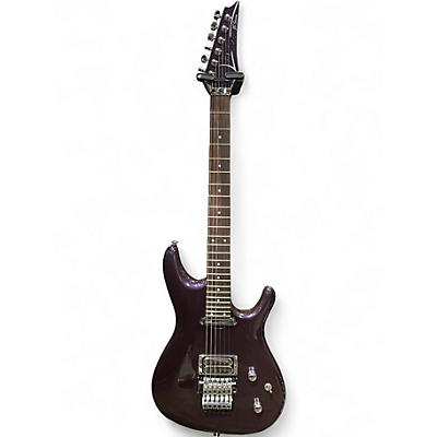 Used Ibanez JS4250 Purple Sparkle Solid Body Electric Guitar