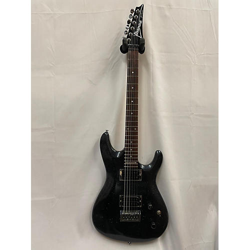 Ibanez Used Ibanez JS600 Joe Satriani Signature Black Sparkle Solid Body Electric Guitar Black Sparkle