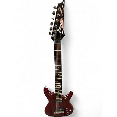 Used Ibanez JS700 Trans Red Solid Body Electric Guitar