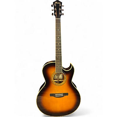 Used Ibanez JSA-20VB Sunburst Acoustic Electric Guitar