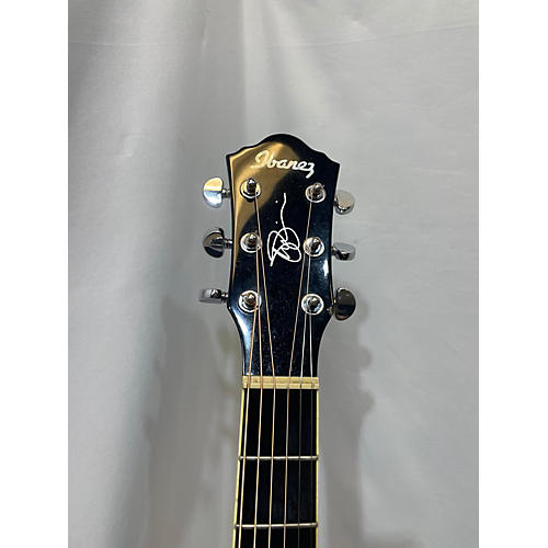 Ibanez Used Ibanez JSA10 Black Acoustic Electric Guitar Black