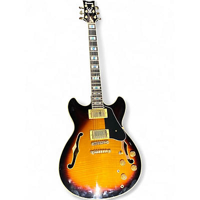 Used Ibanez JSM10 John Scofield Signature 2 Tone Sunburst Hollow Body Electric Guitar