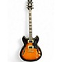 Used Ibanez JSM10 John Scofield Signature 2 Tone Sunburst Hollow Body Electric Guitar 2 Tone Sunburst