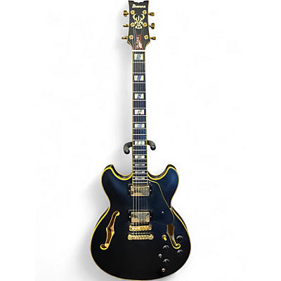 Used Ibanez JSM20 Black Hollow Body Electric Guitar