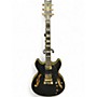 Used Ibanez JSM20BKL Black Hollow Body Electric Guitar Black