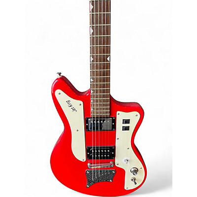 Used Ibanez JTK2 Red Solid Body Electric Guitar