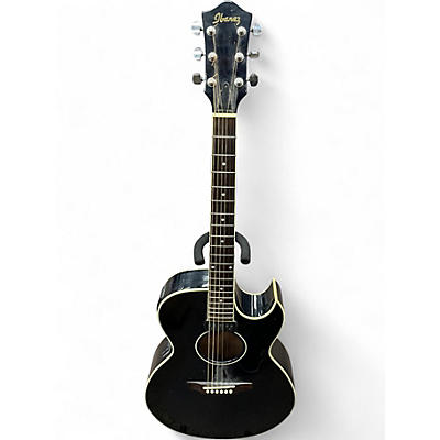 Used Ibanez JX70 Black Acoustic Electric Guitar