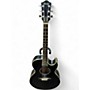 Used Ibanez JX70 Black Acoustic Electric Guitar Black