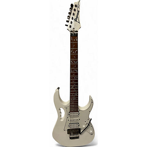 Ibanez Used Ibanez Jem Jr White Solid Body Electric Guitar White