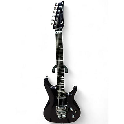 Used Ibanez Joe Satriani JS2450 Muscle Car Black Solid Body Electric Guitar