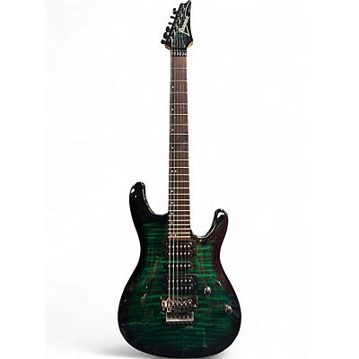 Used Ibanez KIKOSP3 Emerald Green Solid Body Electric Guitar