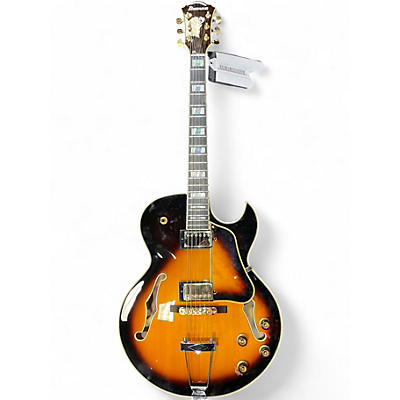 Used Ibanez LGB30 George Benson Signature Sunburst Hollow Body Electric Guitar