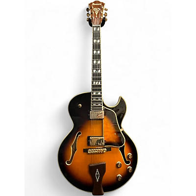 Used Ibanez LGB30 George Benson Signature Tobacco Sunburst Hollow Body Electric Guitar