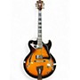 Used Ibanez LGB30 George Benson Signature Vintage Yellow Sunburst Hollow Body Electric Guitar Vintage Yellow Sunburst