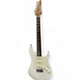 Used Ibanez LM1 Luca Mantovanelli Signature Luna White Solid Body Electric Guitar Luna White