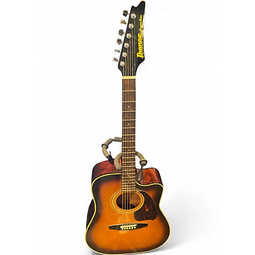 Used Ibanez LS305TV 2 Tone Sunburst Acoustic Guitar 2 Tone Sunburst