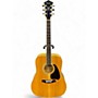 Used Ibanez M-340 Natural Acoustic Electric Guitar Natural