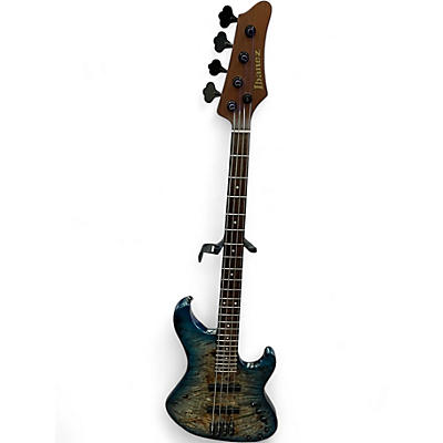 Used Ibanez MDM1600 Cosmic Blue Starburst Low Gloss Electric Bass Guitar