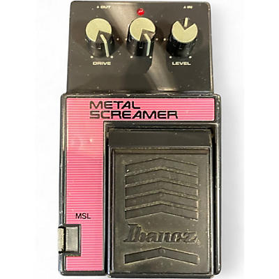 Used Ibanez METAL SCREAMER MSL Effect Pedal