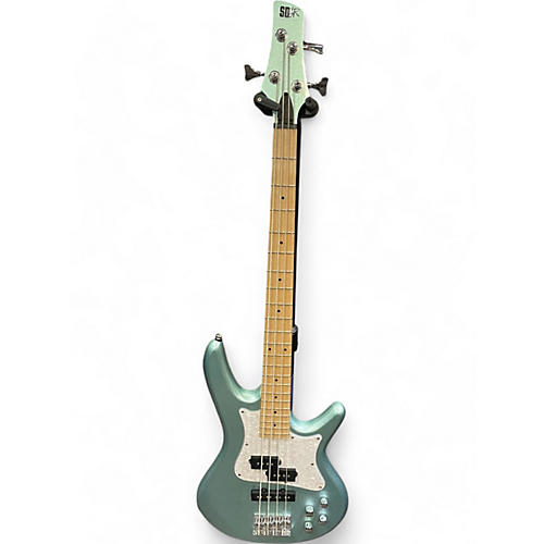 Used Ibanez MEZZO SRMD200 SEAFOAM PEARL GREEN Electric Bass Guitar SEAFOAM PEARL GREEN