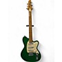 Used Ibanez MIJ TC830FM Transparent Green Solid Body Electric Guitar Transparent Green