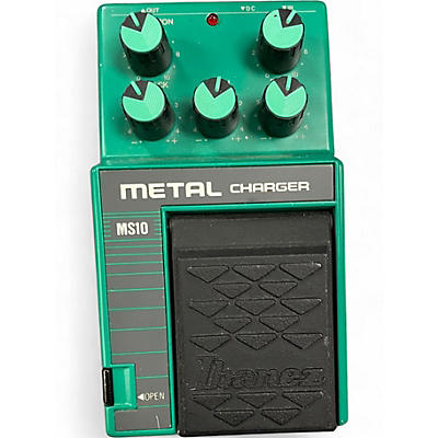 Used Ibanez MS10 Metal Charger Distortion Effect Pedal