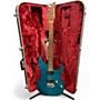 Used Ibanez Used Ibanez Martin Miller MM1 Trans Aqua Blue Solid Body Electric Guitar Trans Aqua Blue