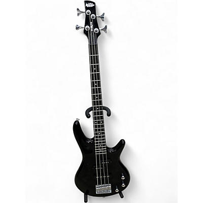 Used Ibanez  Mikro Black Electric Bass Guitar