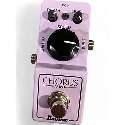 Used Ibanez Mini Chorus Effect Pedal