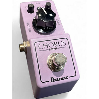 Used Ibanez Mini Chorus Effect Pedal