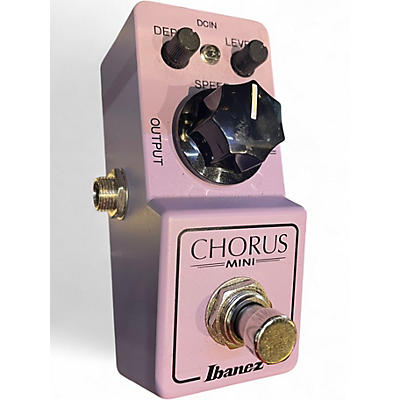 Used Ibanez Mini Chorus Effect Pedal