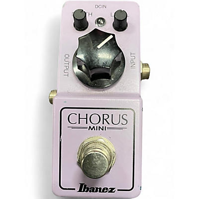 Used Ibanez Mini Chorus Effect Pedal