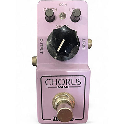 Used Ibanez Mini Chorus Effect Pedal