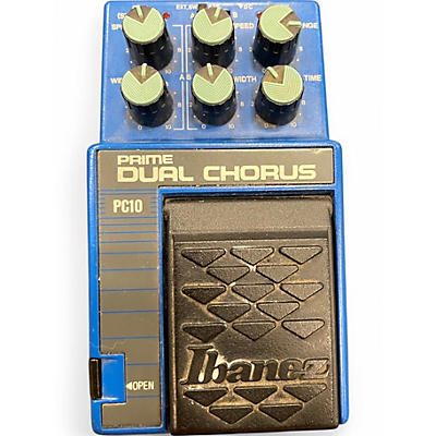 Used Ibanez PC10 PRIME DUAL CHORUS Effect Pedal