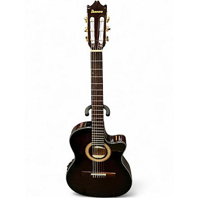 Used Ibanez PC12MHE-OPN Natural Acoustic Electric Guitar