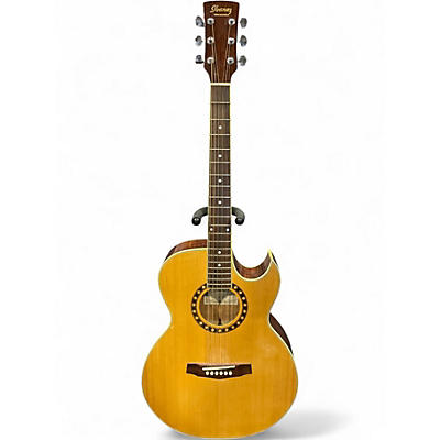 Used Ibanez PC300CENT Natural Acoustic Electric Guitar