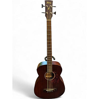 Used Ibanez PCBE12 Mahogany Acoustic Bass Guitar