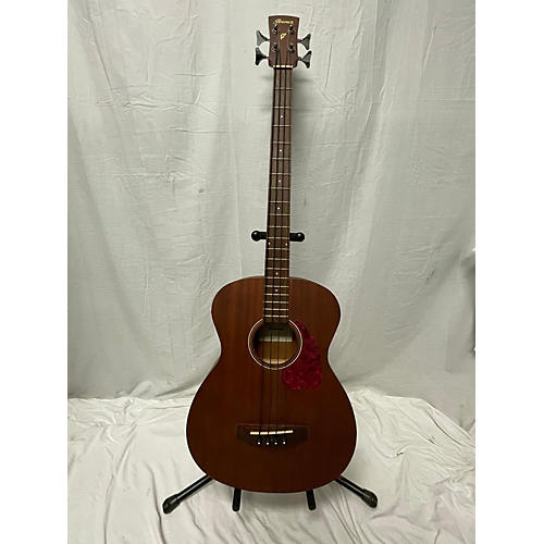 Ibanez Used Ibanez PCBE12MH Mahogany Acoustic Bass Guitar Mahogany