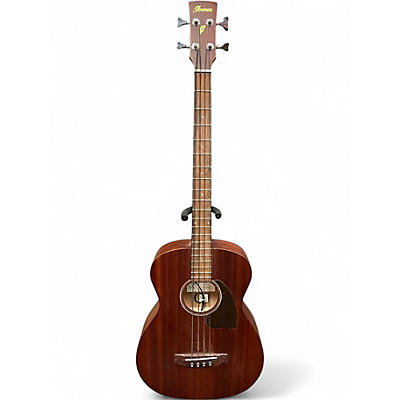 Used Ibanez PCBE12MH Mahogany Acoustic Bass Guitar
