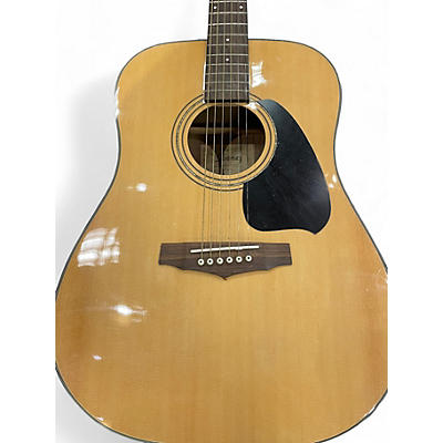 Ibanez Used Ibanez PF10E Natural Acoustic Electric Guitar