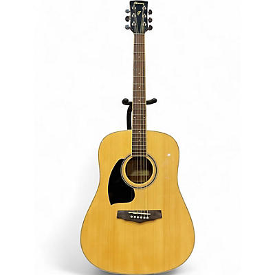 Used Ibanez PF15 Left Handed Natural Acoustic Guitar