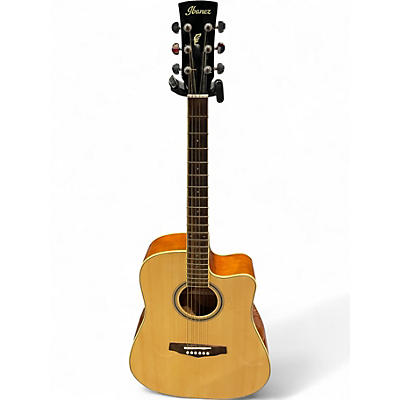 Used Ibanez PF15 Natural Acoustic Guitar