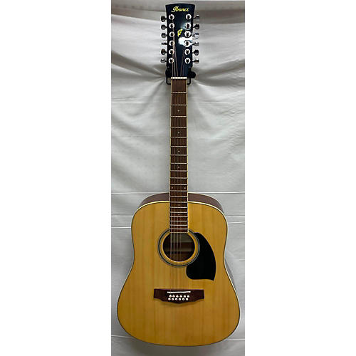 Ibanez Used Ibanez PF1512 Natural 12 String Acoustic Guitar Natural