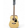 Used Ibanez PF1512 Natural 12 String Acoustic Guitar Natural