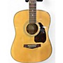 Used Ibanez PF25WCNT Performer Series Natural Acoustic Guitar Natural