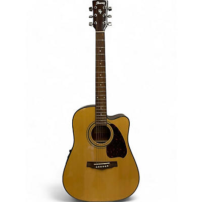 Ibanez Used Ibanez PF30SECE Natural Acoustic Electric Guitar